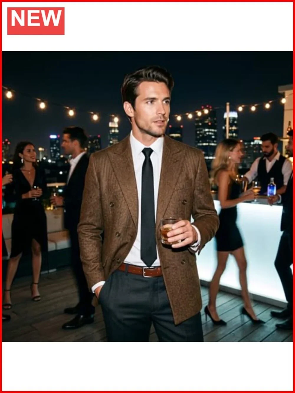 N/A formal herringbone